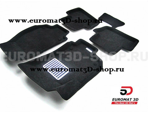 Текстильные 3D коврики Euromat3D Lux в салон для Opel Zafira B (2005-2012) № EM3D-003811 Текстильные 3D коврики Euromat3D Lux в салон для Opel Zafira B (2005-2012) № EM3D-003811