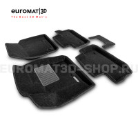 Текстильные 3D коврики Euromat3D Business в салон для Land Rover Freelander II (2006-2014) № EMC3D-003101 Текстильные 3D коврики Euromat3D Business в салон для Land Rover Freelander II (2006-2014) № EMC3D-003101