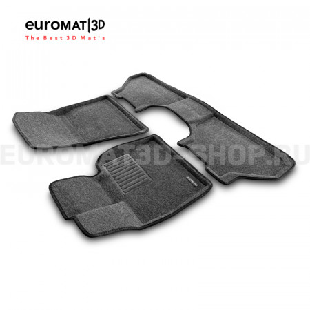 Текстильные 3D коврики Euromat3D Business в салон для Bmw X5 (E70) (2008-2014) № EMC3D-001212G Серые Текстильные 3D коврики Euromat3D Business в салон для Bmw X5 (E70) (2008-2014) № EMC3D-001212G Серые
