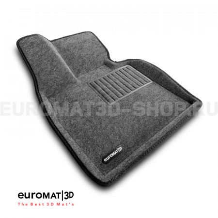 Текстильные 3D коврики Euromat3D Business в салон для Bmw X5 (E70) (2008-2014) № EMC3D-001212G Серые Текстильные 3D коврики Euromat3D Business в салон для Bmw X5 (E70) (2008-2014) № EMC3D-001212G Серые