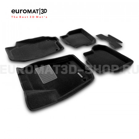 Текстильные 3D коврики Euromat3D Business в салон для Volkswagen Polo SD/HB (2010-) № EMC3D-005416 Текстильные 3D коврики Euromat3D Business в салон для Volkswagen Polo SD/HB (2010-) № EMC3D-005416