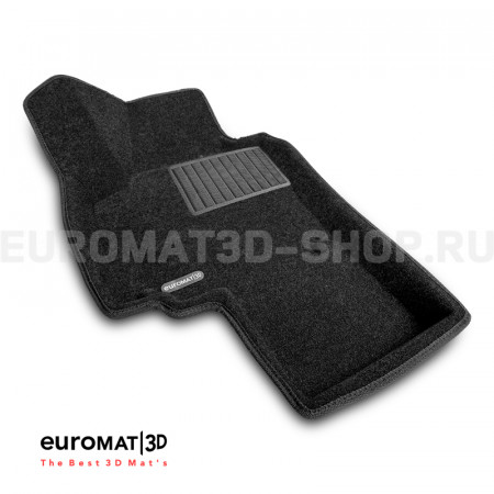 Текстильные 3D коврики Euromat3D Business в салон для Skoda Yeti (2009-) № EMC3D-004511