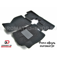 Текстильные 3D коврики Euromat3D Business в салон для Saab 9-3 (2005-2012) № EMC3D-004302 Текстильные 3D коврики Euromat3D Business в салон для Saab 9-3 (2005-2012) № EMC3D-004302