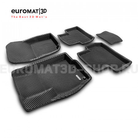 3D коврики Euromat3D EVA в салон для Mitsubishi ASX (2010-) № EM3DEVA-003600