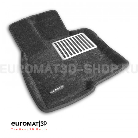 Текстильные 3D коврики Euromat3D Lux в салон для Jaecoo J7 (2023-) № EM3D-000030